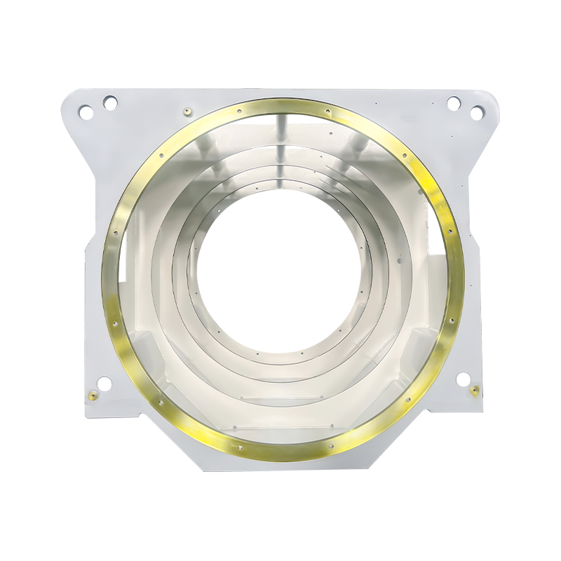 Valcový rám motora so štvorcovou základňou