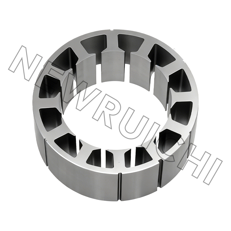 Laminácie statora a rotora jednosmerného motora