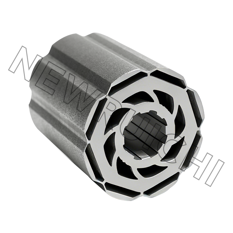 Zostava statora a jadra rotora servomotora